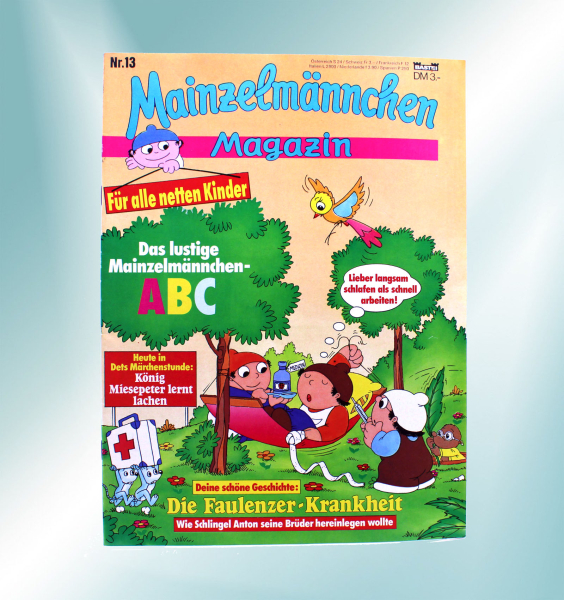 Mainzelmännchen Magazin Nr. 13 – Die Faulenzer-Krankheit | hoppla-stuff.de